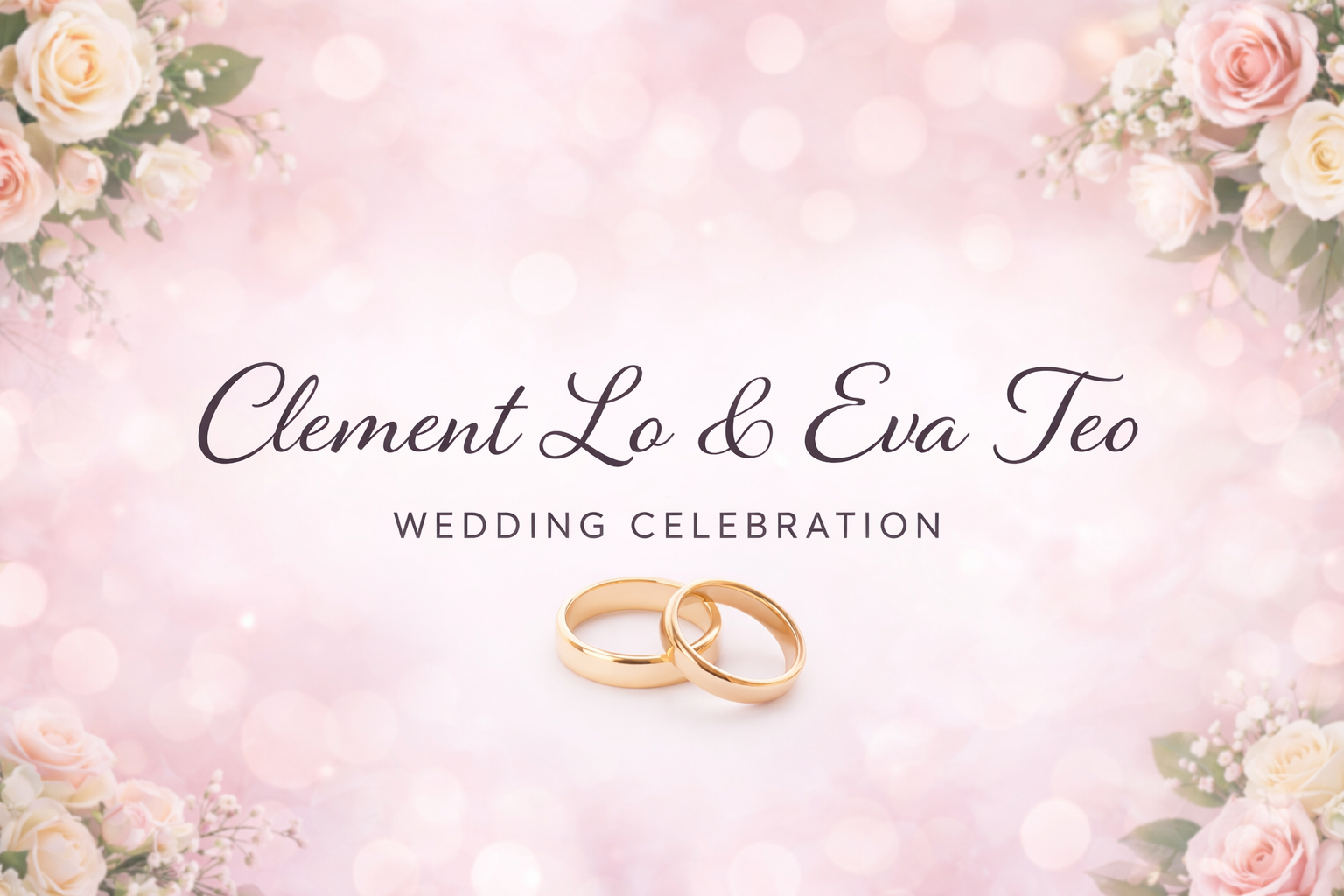 Wedding banner